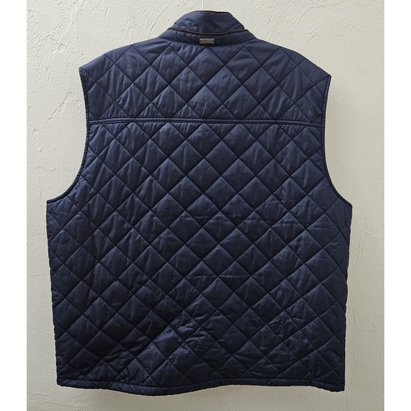 Tommy Bahama Insulated Vest Men's XXL Blue Zip Quilted Puffer Outdoor Active - Picture 4 of 8